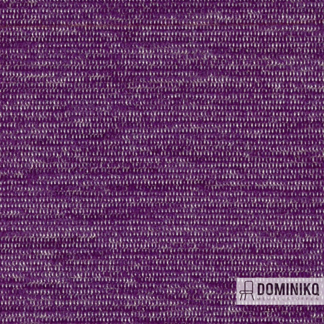 Vyva Fabrics - Extex Mull EM07 - Paarse chenille stof met lage pool, luxueus gevoel, slijtvast, lichtecht, Phthalate Free, REACH-label.