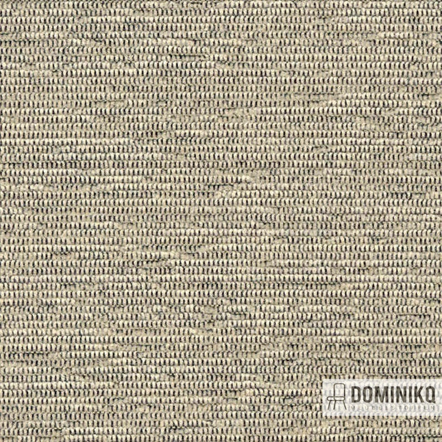 Chenille stof Extex Mull Oatmeal van Vyva Fabrics, slijtvast, lichtecht en eenvoudig te onderhouden, geschikt voor luxe interieur.