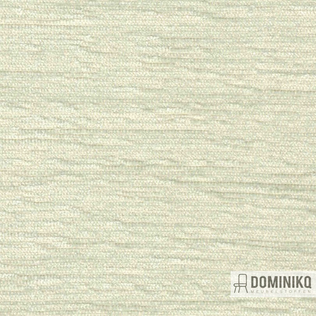 Extex Mull EM22 stof in pistache groen van Vyva Fabrics, slijtvast en lichtecht chenille met luxueuze uitstraling en eenvoudig onderhoud.