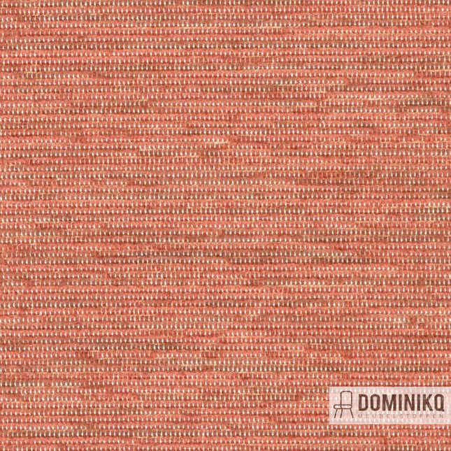 Chenille stof Extex Mull in terracotta kleur, duurzaam en onderhoudsvriendelijk, geschikt voor interieurgebruik.