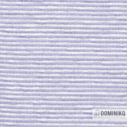 Extex Outline EO04 Clover van Vyva Fabrics, tweekleurige chenille stof met ribstructuur in lavendel, hoogwaardige luxe en onderhoudsvriendelijk.