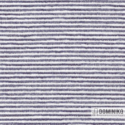 Vyva Fabrics Extex Outline EO15 Sailor stof met ribstructuur, tweekleurige chenille, luxueuze uitstraling, onderhoudsvriendelijk.