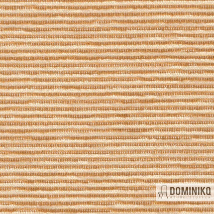Extex Outline EO17 Toffee chenille stof van Vyva Fabrics met ribstructuur, luxe uitstraling en onderhoudsgemak, ideaal voor Extex-combinaties.