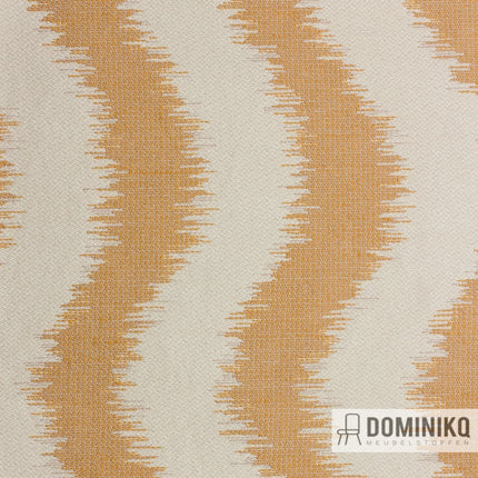 Vyva Fabrics - Hemp Wavy - 7109 - Sweet Orange