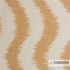 Vyva Fabrics - Hemp Wavy - 7109 - Sweet Orange