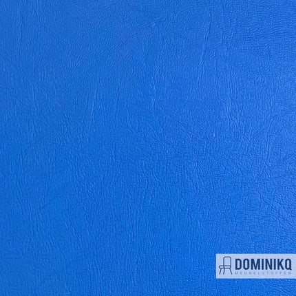 Maritime stof Regal Blue van Vyva Fabrics, water- en UV-bestendig, geschikt voor maritieme en medische toepassingen.