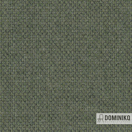 Sunbrella Source 19006 SF Squamarina in olijfgroen, deels gerecyclede stof met unieke uitstraling, OEKO-TEX en GREENGUARD Gold gecertificeerd.