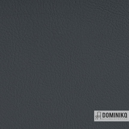 Valencia kunstleer stof van Vyva Fabrics in grijze kleur met verfijnde textuur en luxe uitstraling, ideaal voor interieurtoepassingen.