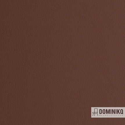 Vyva Fabrics Viper kunstleer in Chocolade Pretzel kleur, zacht met Nubuck uitstraling, duurzaam en brandveilig voor veelzijdig gebruik.
