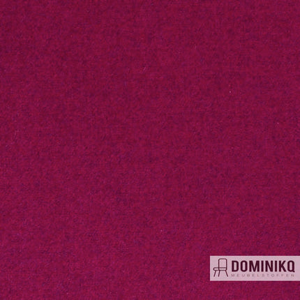 Facet meubelstof fuchsia 77, duurzaam en brandvertragend van 100% gerecyclede garens, zonder nieuw wol, perfect voor natuurliefhebbers.