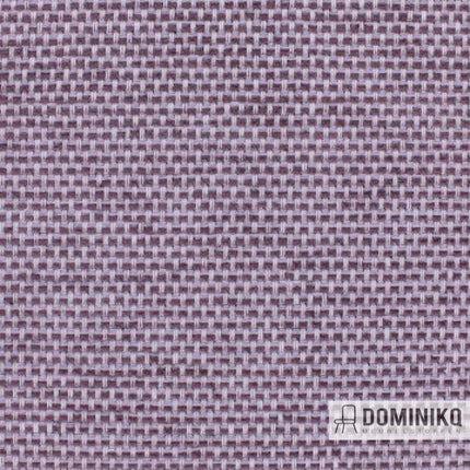 Aristide César 560 Thistle geweven meubelstof met Aquaclean technologie in paarse tinten voor duurzame en stijlvolle interieurs.