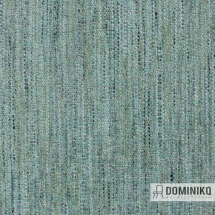 Aristide Planet 701 Jade meubelstof, modern en kleurrijk, CRYPTON-kenmerken, vlekbestendig en duurzaam, groenblauwe tinten.