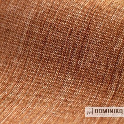 De Ploeg - Moss meubelstof, warme aardetinten en subtiele glans, geschikt voor interieur. Dominikq, OEKO-TEX keurmerk.