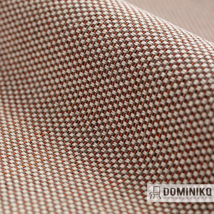 Elegante meubelstof Pine met ritmische weefstructuur van De Ploeg. Zachte kleuren. Korting: Vanaf 5 meter 10%. Dominikq.