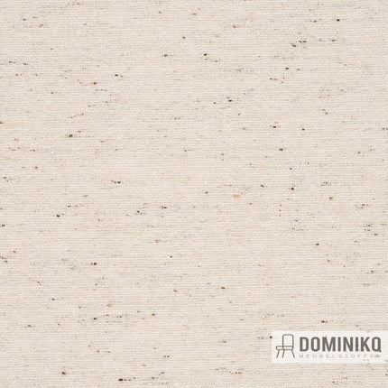 Micro Bouclé CF1133-0202 Alabaster meubelstof, sterke mix van wol, zijde en polyamide, met kenmerkende spikkeltextuur.