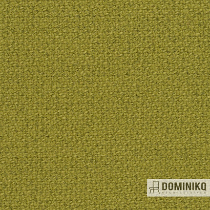 Bute Fabrics Melrose CF729-407 Moss meubelstof; effen groene kleur met fijn weefpatroon, 93% wol, zacht en slijtvast voor meubels.