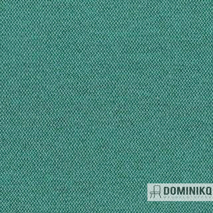 Camira Fabrics Era CSE37 Rest stoffen met visgraat weving, turquoise polyester meubelstof met stretch voor ergonomisch meubilair.