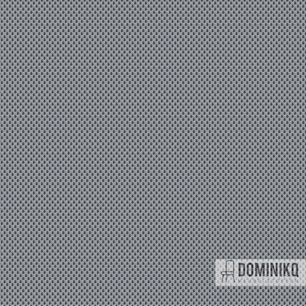 Meubelstof Camira Fabrics Nexus UNY07 Storm, grijze technische breiwerkstof geschikt voor panelen en ronde voorwerpen.