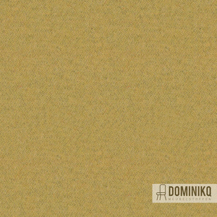 Camira Fabrics Synergy LDS45 Summon stof, wollen meubelstof, zijdezacht en duurzaam, in natuurlijke gouden tinten.