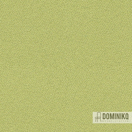 Lichtgroene Camira Xtreme stof van 100% gerecycled polyester, crêpe-geweven voor een fijn reliëf, model YS096 Apple.