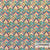Abstracte meubelstof Tournon van Casal met kleurrijk patroon, katoen-polyester mix, onderdeel van Les Classiques, OEKO-TEX gecertificeerd.