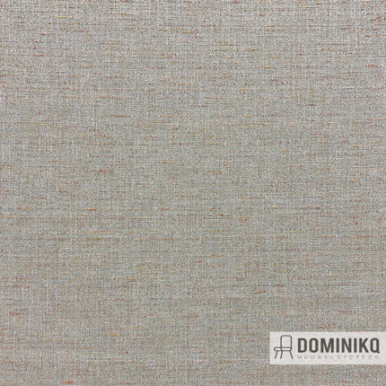 Stof Casal - Echo 80 Granata met linnen look en subtiele kleurmelange, geschikt voor gordijnen en decoratie, duurzaam en slijtvast.