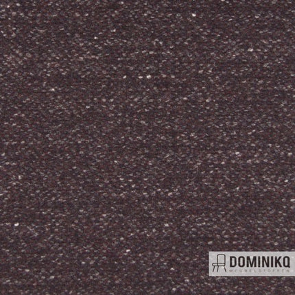 Nice 14 meubelstof van Danish Art Weaving, donker wollige stof met diagonaal patroon, slijtvast en brandvertragend.
