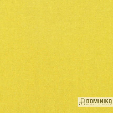 Heldere gele brandvertragende stof HIDDEN FR van De Ploeg, ideaal voor stijl en veiligheid. Beschikbaar in 44 kleuren.