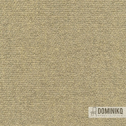 Monza meubelstof van De Ploeg met bouclé weefsel in beige tint, ideaal voor meubels in drukke gebruiksruimtes - Dominikq.
