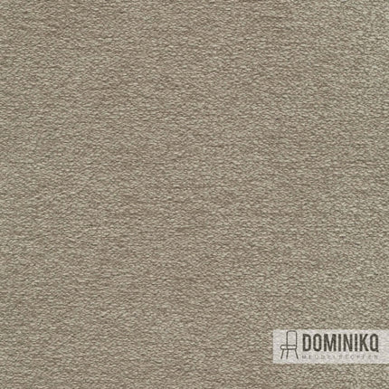 De Ploeg Osino-38 meubelstof in beige met grof geweven textuur, OEKO-TEX gecertificeerd voor duurzame interieurs.