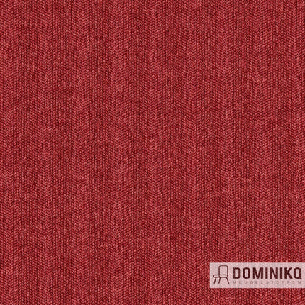 Gabriel Athlon stof in rode kleur, gladde satijnachtige polyester mix, perfect voor moderne en klassieke stijlen.