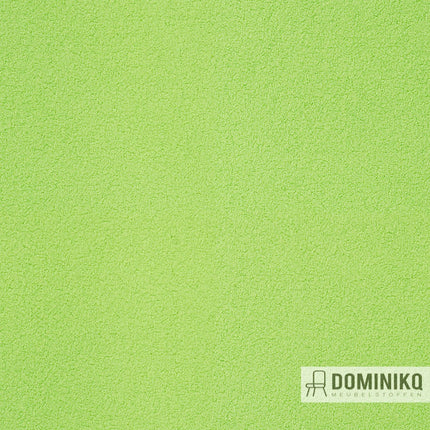 Comfort+ suède-look meubelstof in limoen groen met zacht, vlekwerend oppervlak, verkrijgbaar in 77 kleuren van Gabriel.