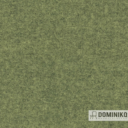 Gabriel Focus Melange stof, groene geweven wol, zijdeachtig en sterk, modern kleurenpalet, duurzaam en levendig design