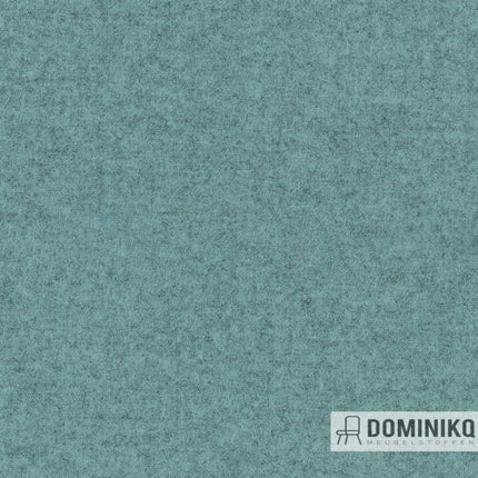 Groene Focus Melange Screen viltstof voor akoestische panelen en privacy schermen, geweven van hoogwaardige kamgarenwol.