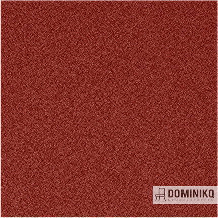 Gaja C2C meubelstof in rood, gemaakt van zuiver wol, gecertificeerd Cradle to Cradle® Silver, brandwerend en antistatisch.