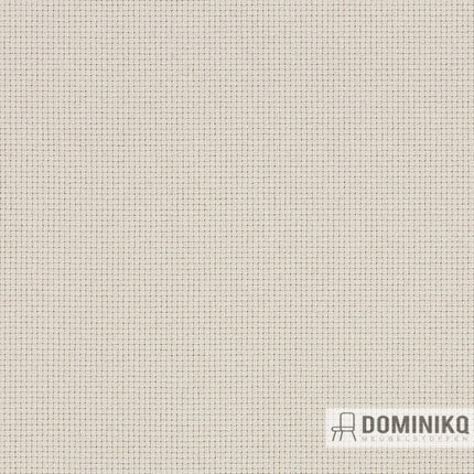 Trevira CS stof met modern design en industriële uitstraling, brandbestendig en Cradle to Cradle gecertificeerd, in neutrale tint.