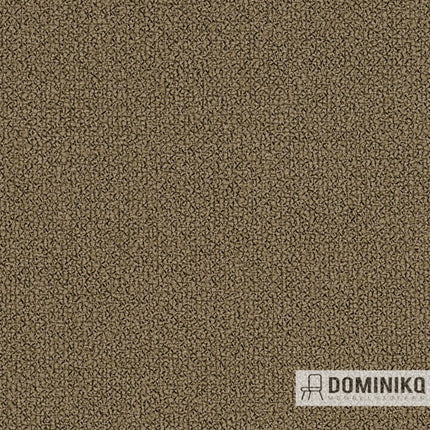 Moderne bouclé-stof met unieke textuur en warm gevoel, grotendeels recyclebaar polyester, ideaal voor verfijnde meubeltoepassingen.