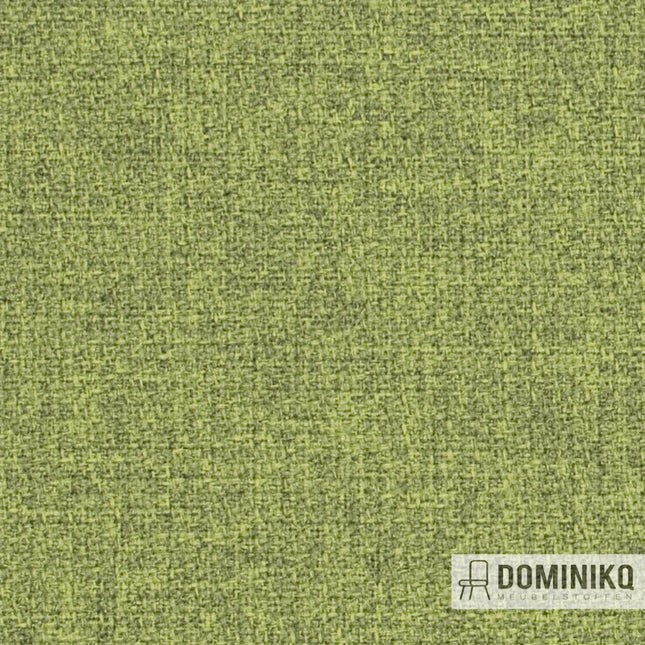 Gabriel Step Melange 68163, veelzijdige groene stof met gemêleerde structuur, ideaal voor stijlvol en functioneel interieur.