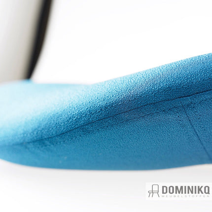 Niebieski Event tkanina krepowa z Gabriel, idealny do tapicerki bez taśmy kierunkowejtroon, 100% poliester, 24 kolory, z Europy.