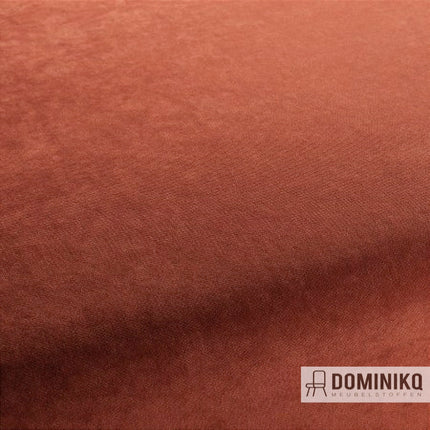 Velvet stof van JAB Anstoetz - Champion Volume 1 in warme tint, slijtvast en veelzijdig voor decoratie en inrichting.