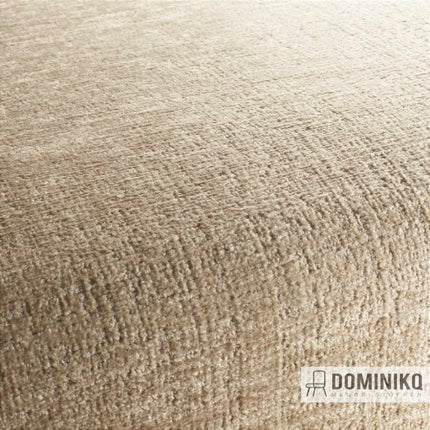 Meubelstof Balou van JAB Anstoetz, effen chenille met licht reliëf, hoge slijtvastheid, beschikbaar in 35 kleuren, Europees design.