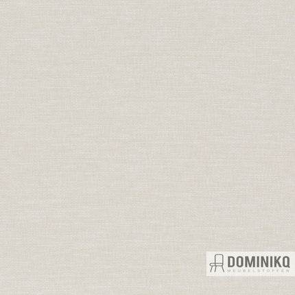Yannic meubelstof van JAB Anstoetz, tabby geweven, neutraal gekleurd, effen uitstraling, soortgelijk aan Salone collectie.
