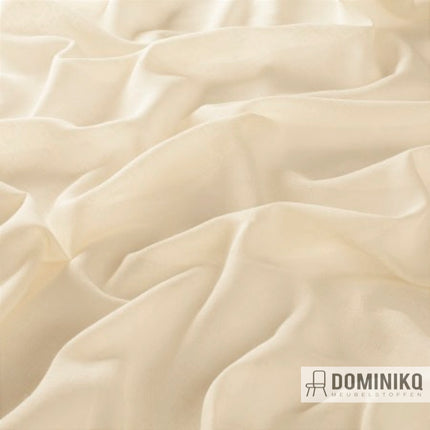 Licht transparante gordijnstof Gwendolyn Volume 2 van JAB Anstoetz met tijdloze en natuurlijke uitstraling, 300 cm breed.