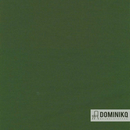 Kvadrat Febrik Planum 961 gebreide stof, groene woltextuur met matte glans, zachte en gladde oppervlakte voor meubels.