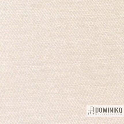 Klassieke twill stoffen van Kvadrat Sahco, Nabis 004, met verfijnde diagonale strepen, zacht chenille, aangeboden in 23 tinten.