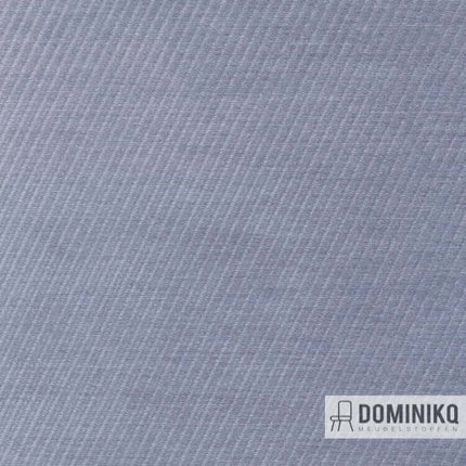 Twillstof Sahco Nabis 014 met verfijnde diagonale streep, zachte chenille garen, bied 23 rijke tinten voor een spontaan meubelkarakter.