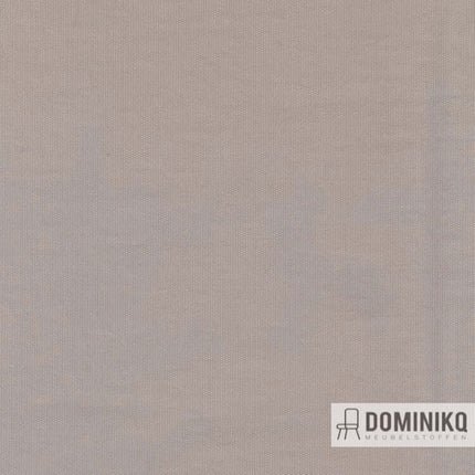 Grijze canvas stof van Kvadrat - Sahco, platbinding, 100% katoen, geïnspireerd door de gevels van Oaxaca, ideaal voor meubelstoffering.