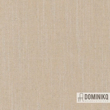 Beige Kvadrat Raf Simons Sunniva 3-423 stof, rijke patroontextuur met complexe details en harmonieus kleurenpalet.