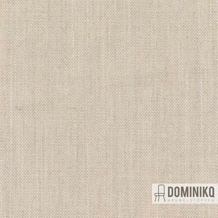 Rustige en rijk gekleurde Sunniva 3 stof door Kvadrat, ontworpen door Raf Simons, toont subtiele complexiteit en verfijnde structuren.