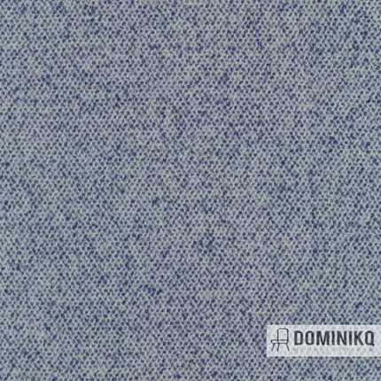 Gevilte wollen meubelstof Vanir van Raf Simons, geïnspireerd door militaire jassen en mode, vervaardigd met bouclé garens.